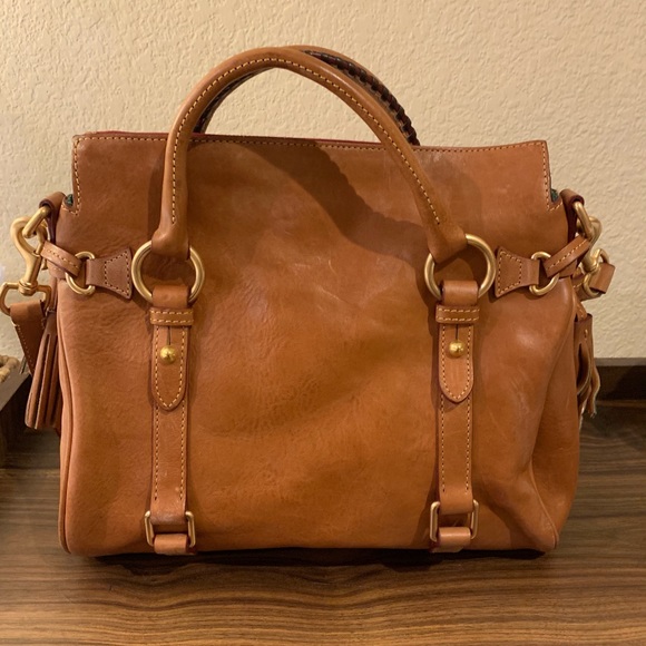 Dooney & Bourke Florentine Satchel Bag 8L980 - Picture 2 of 10